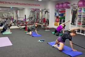 Презентационный урок в фитнес-студии «Крепкий орешек»