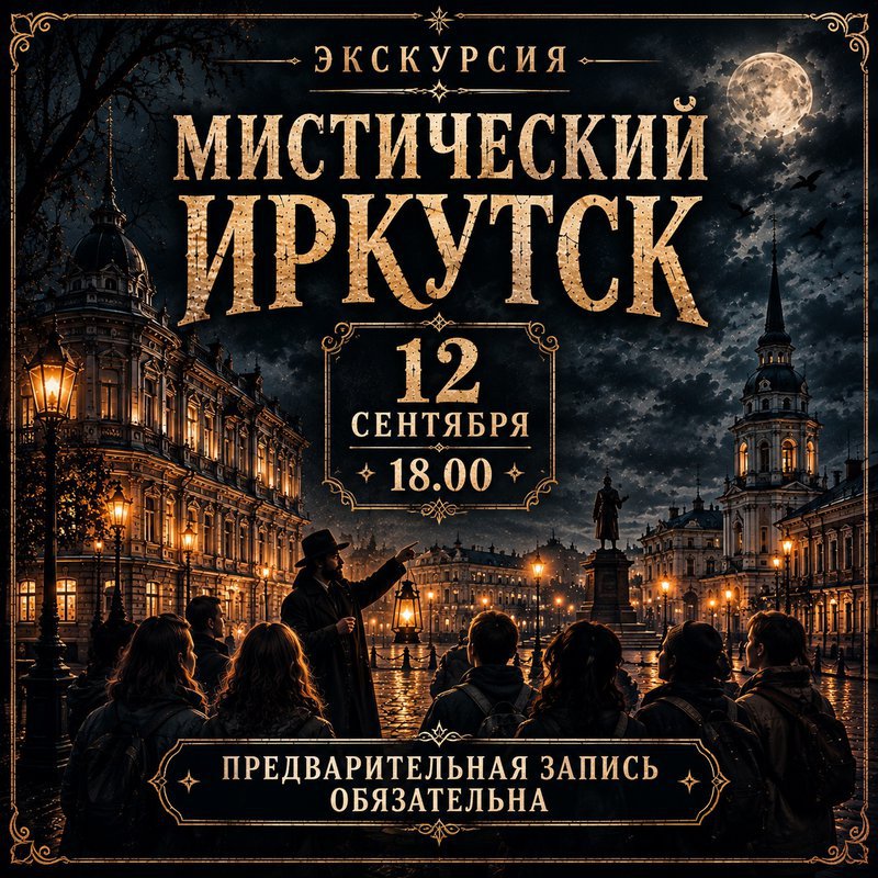 Экскурсия по мистическим и таинственным местам Иркутска