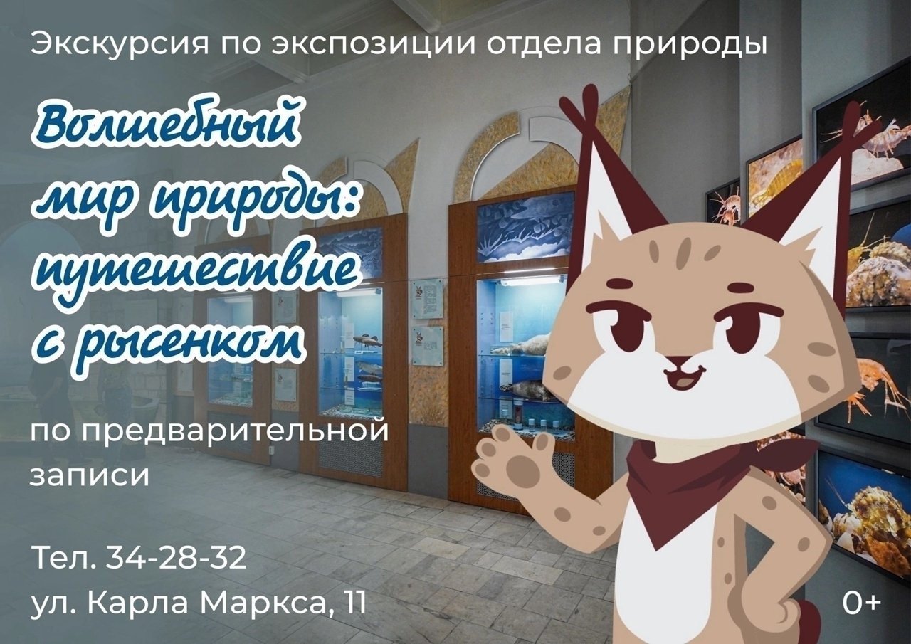 «Волшебный мир природы: путешествие с рысёнком»