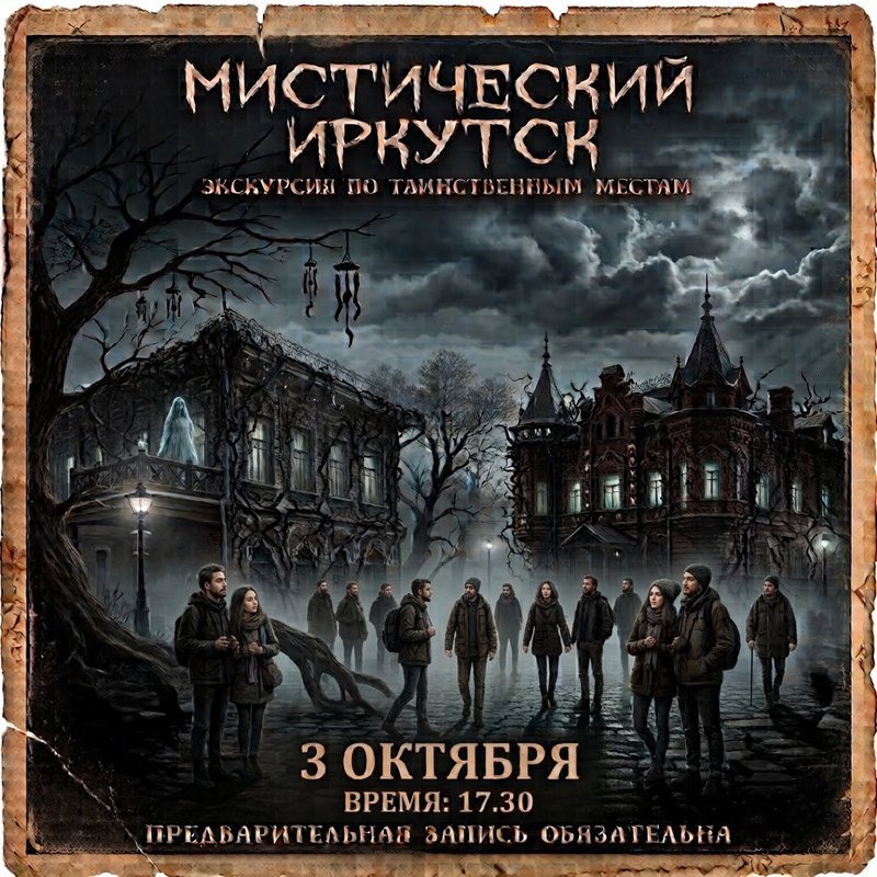 Экскурсия по мистическим и таинственным местам Иркутска