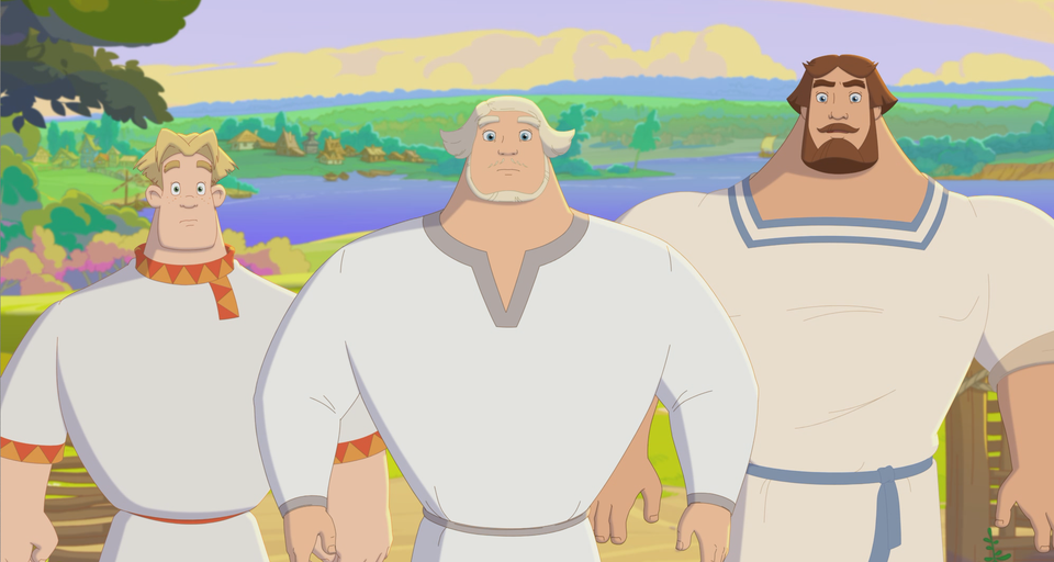 Три богатыря и свет клином