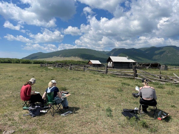 Художественная выставка «Я с детства мечтал о Байкале, И вот – я увидел Байкал»