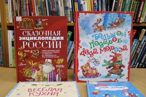 Книжные новогодние выставки