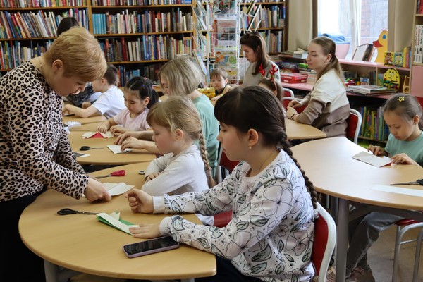 Мастер-класс в технике оригами «Снежинка»